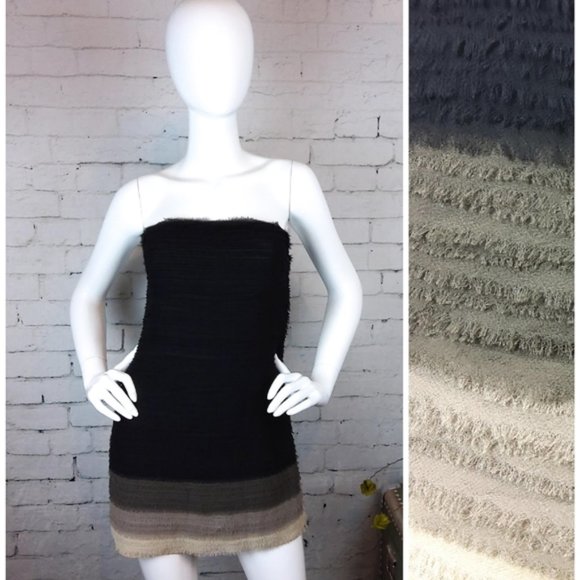 Alice + Olivia Dresses & Skirts - Alice + Olivia ombre silk strapless mini dress sm